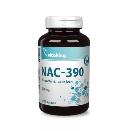 Vitaking NAC-390 (N-acetil-L-cisztein) 390mg (120)