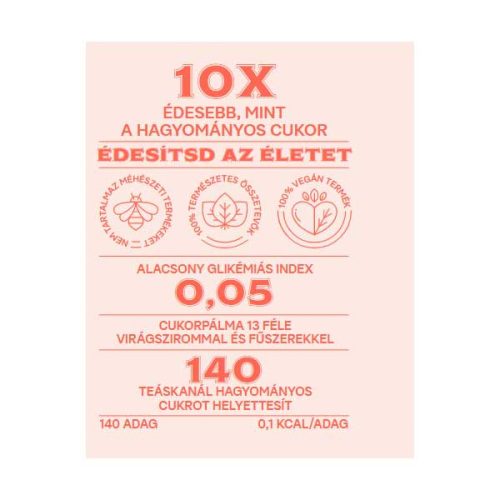 Vitaking Fittcukor növényi édesítő 70g 