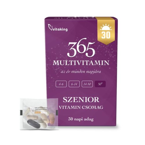 Vitaking 365 Multivitamin Szenior csomag