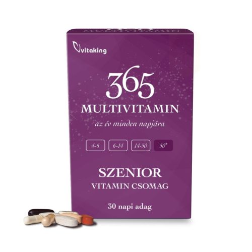 Vitaking 365 Multivitamin Szenior csomag