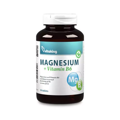 Vitaking Magnézium citrát+B6 vitamin (90)
