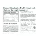Vitaking C+D3+Cink biszglicinát + csipkebogyó (90)