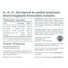 Vitaking Antioxidáns komplex – A+D+E+K2+ szelén (30)