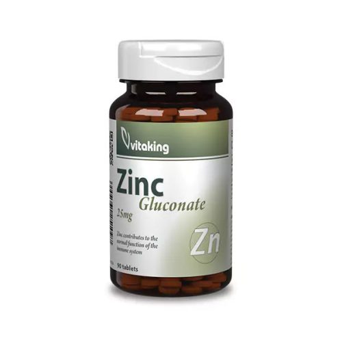 Vitaking Cink glükonát 25 mg (90) 