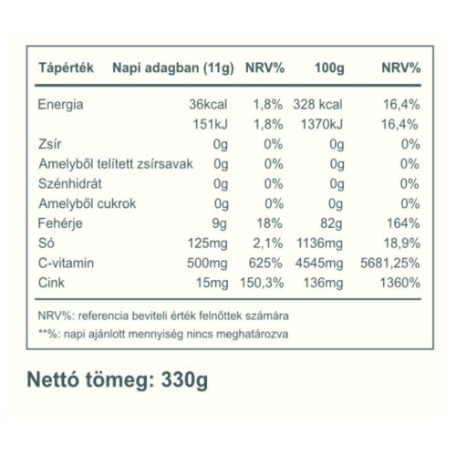 Hidrolizált marha Kollagén citromos ízben (330g)