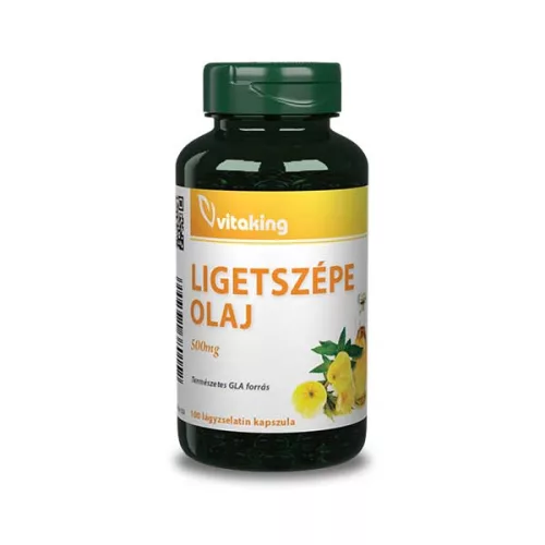 Vitaking Ligetszépe olaj 500mg (100) 