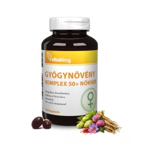 Vitaking Gyógynövény komplex 50+ nőknek (120)