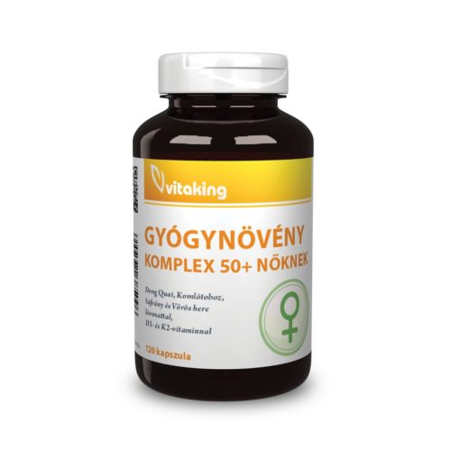 Vitaking Gyógynövény komplex 50+ nőknek (120)