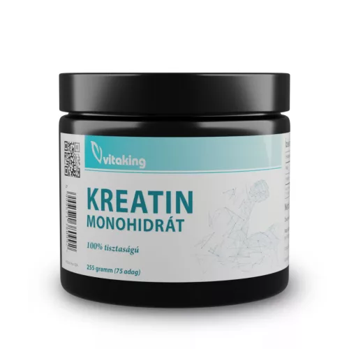 Vitaking 100% Kreatin monohidrát (natúr, mikronizált) 255 g