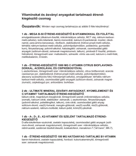 Vitaking 365 Multivitamin Alap csomag