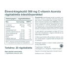 Vizaking Acerola C-500 epres (20 rágótabletta)