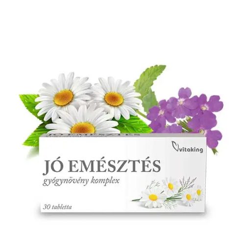 Vitaking Jó emésztés gyógynövény komplex (30)