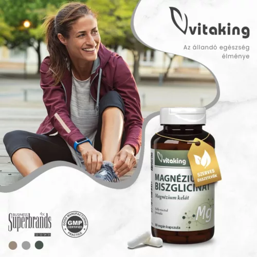 Vitaking Szerves Magnézium Biszglicinát (80)