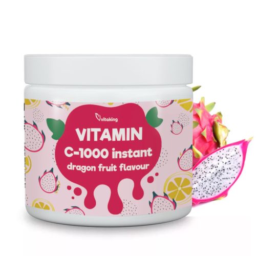 Vitaking Instant Supreme C-1000 (+heszperidin) sárkánygyümölcs íz 400g