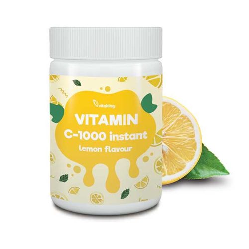 Vitaking Instant Supreme C-vitamin por (+heszperidin) citrom íz 150g