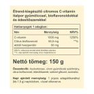 Vitaking Instant Supreme C-vitamin por (+heszperidin) citrom íz 150g