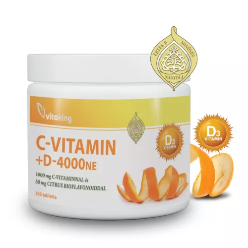 Vitaking C-1000+ D-4000 komplex (200)