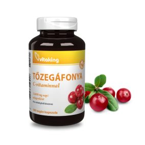 Vitaking Tőzegáfonya kivonat C-vitaminnal (180)