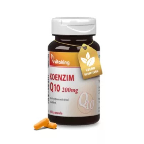   Vitaking Q-10 koenzim 200mg (fermentált, növényi) 60 kapszula