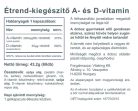 Vitaking A és D vitamin 10000NE /1000NE (60) 