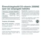 Vitaking D3-vitamin 2000NE ( 90 db epres szopogató tabletta)