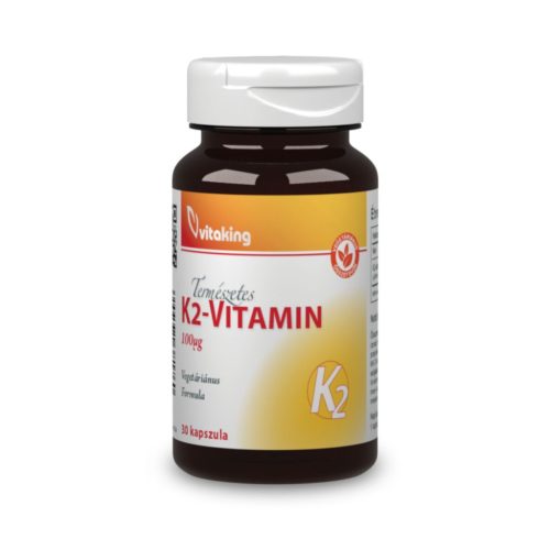 Vitaking K2 vitamin (MK7) 100 mcg (30 db)