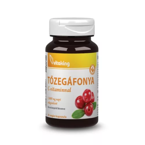 Vitaking Tőzegáfonya kivonat C-vitaminnal (90)