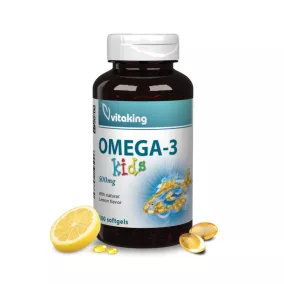 Vitaking Halolaj Omega-3 Kids (100)