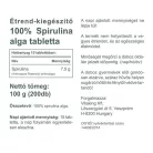 Vitaking Spirulina alga tabletta (200) 