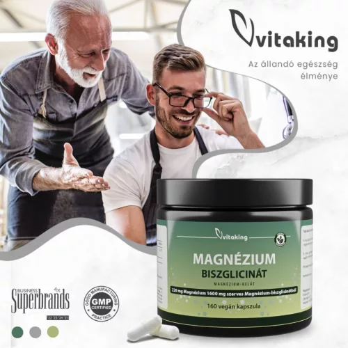 Vitaking Szerves Magnézium Biszglicinát (160)