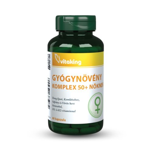 Vitaking Gyógynövény komplex 50+ nőknek (60)