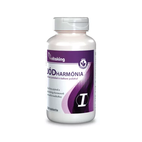 Vitaking Jódharmónia tabletta 600 mcg (300)