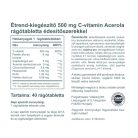 Vitaking Acerola C-500 epres (40 rágótabletta)