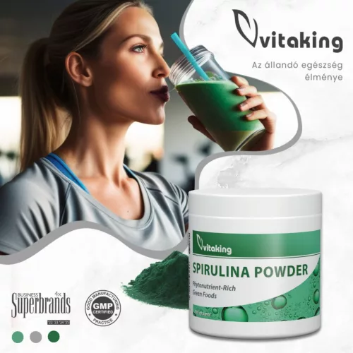Vitaking 100% Spirulina alga por 250g 