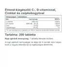 Vitaking C+D3+Cink biszglicinát + csipkebogyó (200)