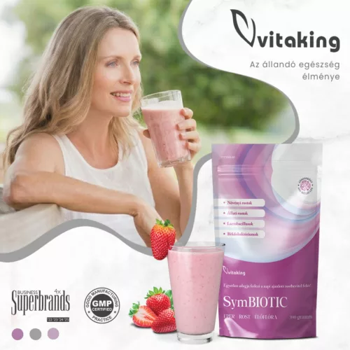 Vitaking SymBIOTIC élőflóra + rostok (390g)