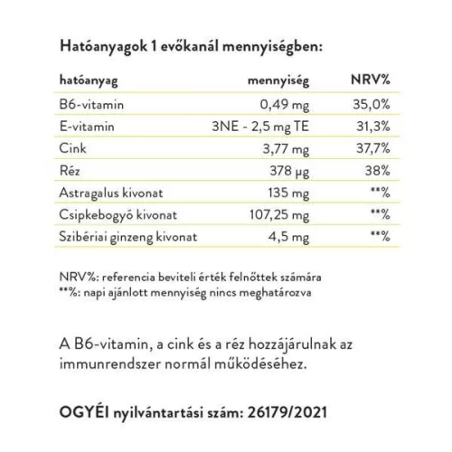 Vitaking Immuno szirup (200 ml)
