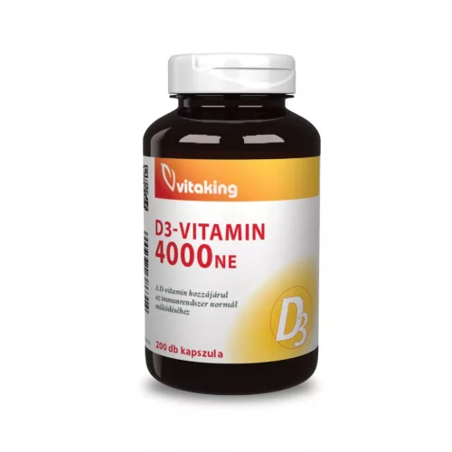Vitaking D3-vitamin 4000NE (200)