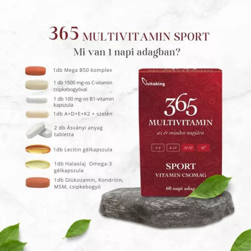 Vitaking 365 Multivitamin Sport csomag
