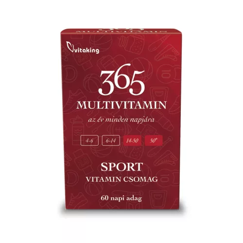 Vitaking 365 Multivitamin Sport csomag