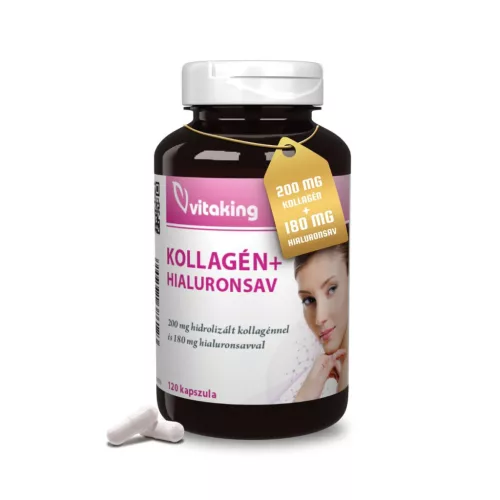  Vitaking Hialuronsav és Kollagén komplex (120)