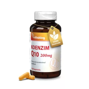   Vitaking Q-10 koenzim 200mg (fermentált, növényi)  120 kapszula