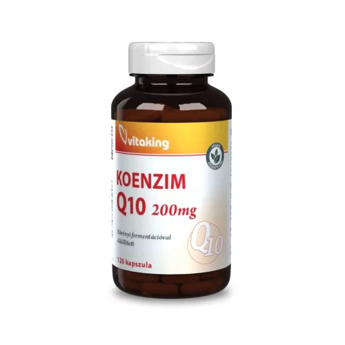 Vitaking Q-10 koenzim 200mg (fermentált, növényi)  120 kapszula