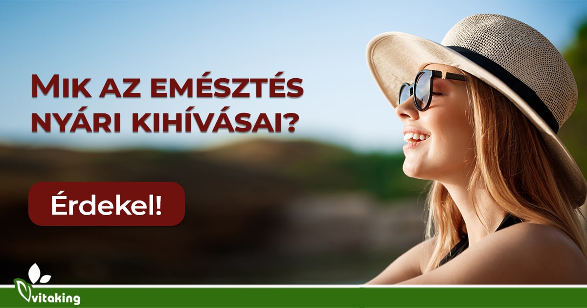 Egészséges emésztés nyáron: Probiotikumok és prebiotikumok