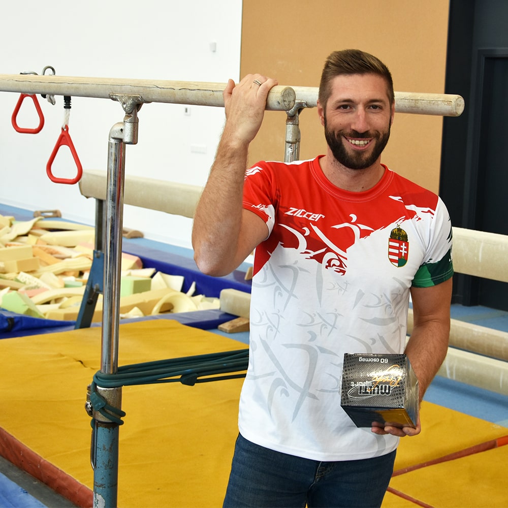 Berki Krisztián a Vitaking Egészség Nagykövete!