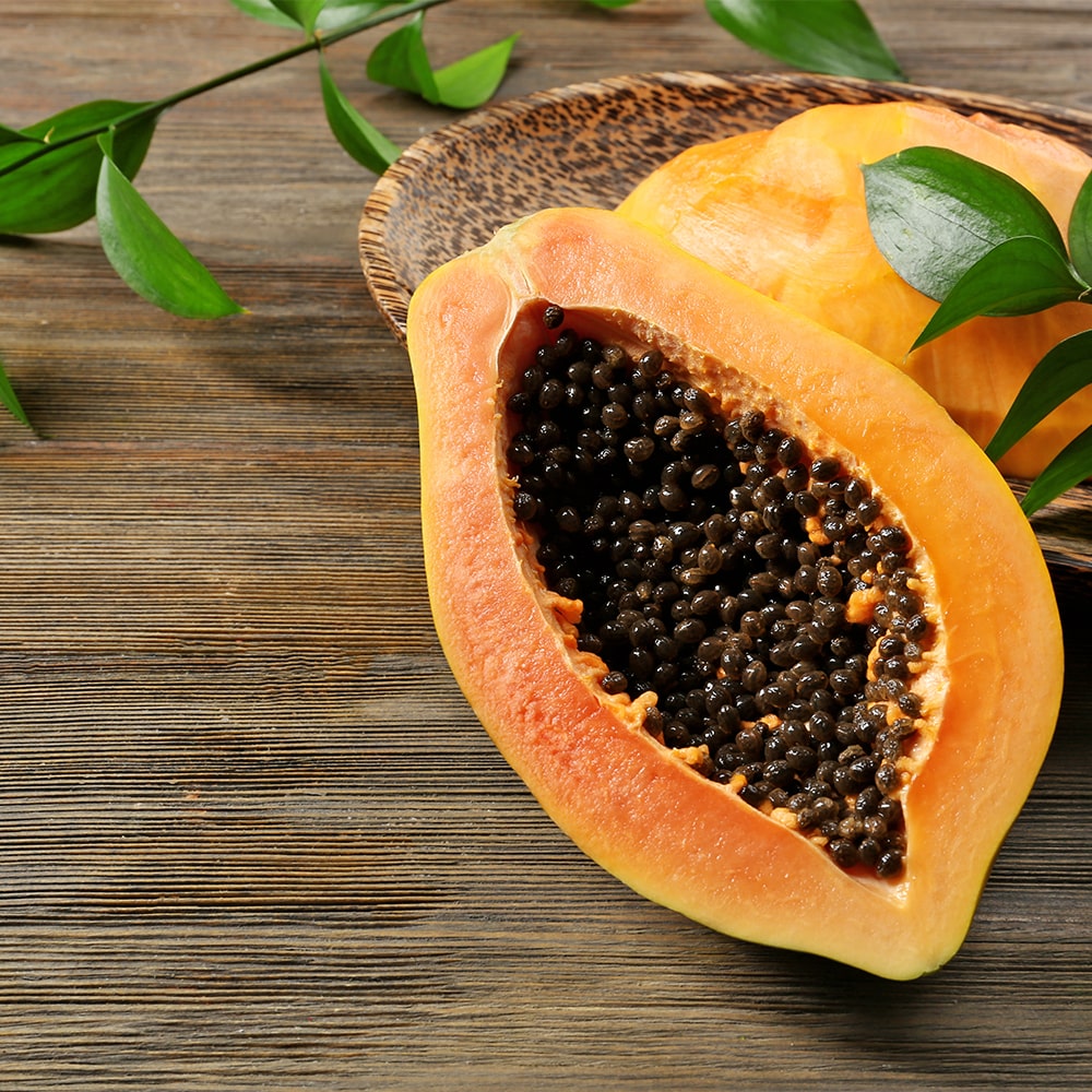 Papaya: Milyen pozitív élettani hatásokkal rendelkezik?