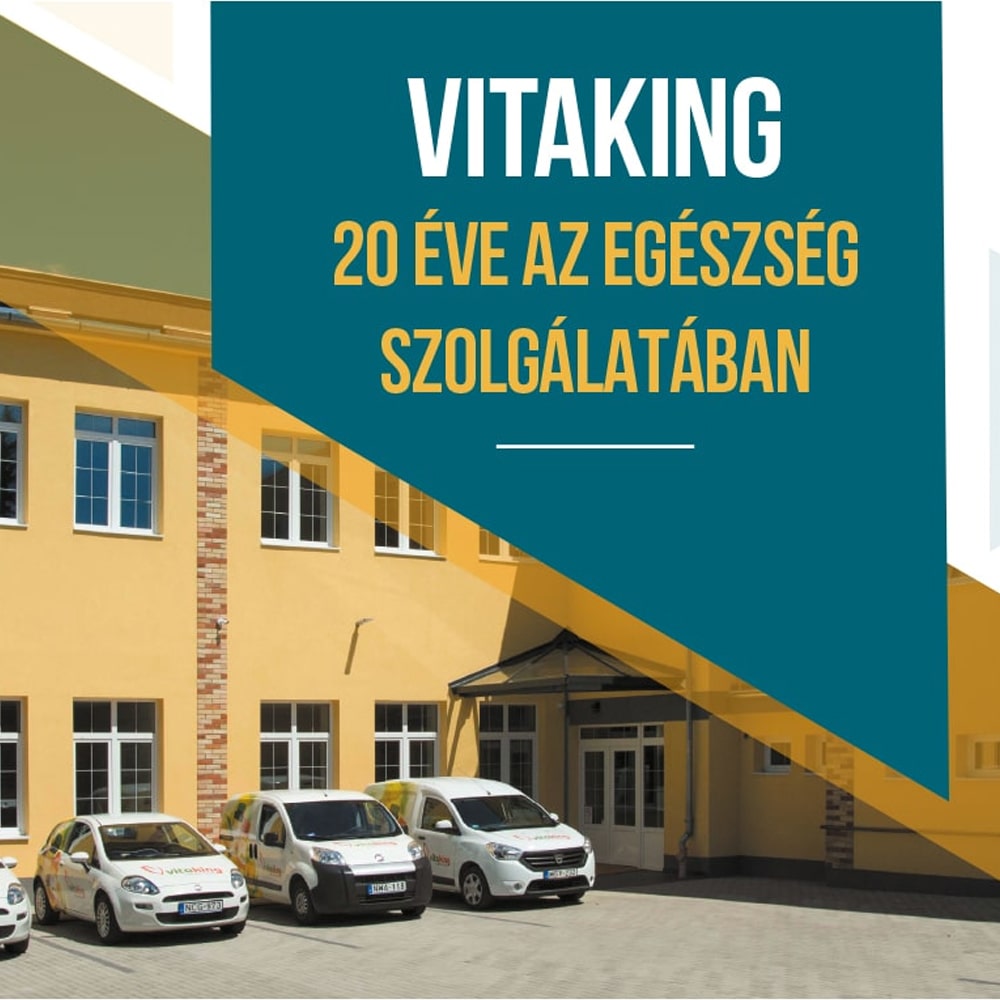 20 éves a Vitaking – Két évtizede az egészséged szolgálatában
